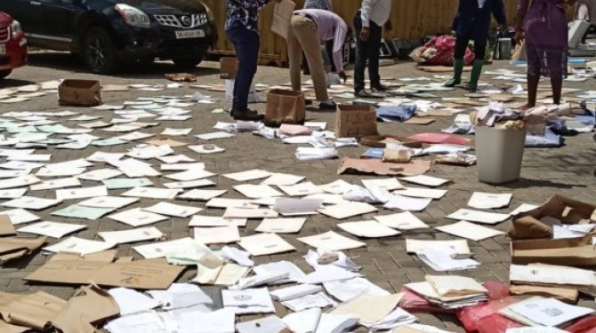 Accra Floods: Lands Commission Premises Affected