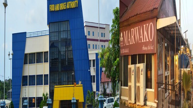 Just In: FDA Shuts Down Marwako East Legon Operations