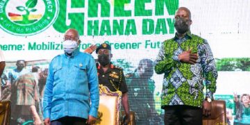 Ghanaians Plant Trees to Commemorate 2022 Green Ghana Day