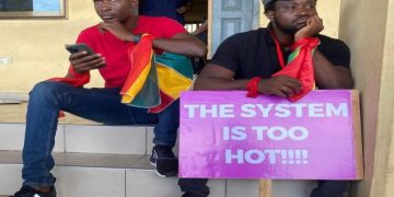 Arise Ghana Embarks on Day 2 of Protest; Numbers and Anxiety Subside