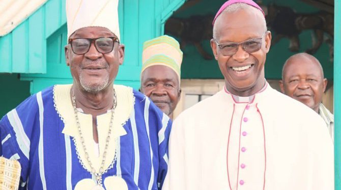 Cardinal Elect Pays Courtesy Call On The Paramount Chief Of Lawra