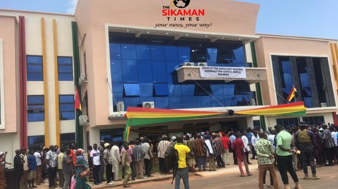 President Akufo-Addo Commissions Two Offices in North East Region