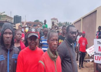 Residents of Maamobi Market March To Protest Planned Demolition