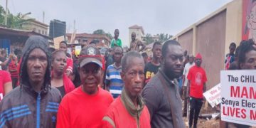 Residents of Maamobi Market March To Protest Planned Demolition