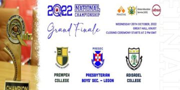 PRESEC, Prempeh and Adisadel to Settle Scores in 2022 NSMQ Grand Finale