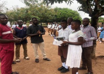 Assembly Member Donates Mathematical Sets to BECE Candidates In Electoral Area