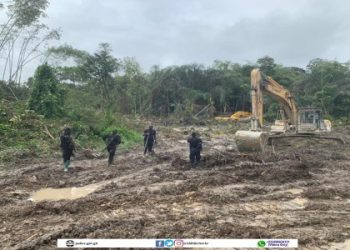 Police Retrieve Missing Excavator at Ellembelle; DCE, Three Others Arrested For Obstruction