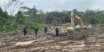 Police Retrieve Missing Excavator at Ellembelle; DCE, Three Others Arrested For Obstruction