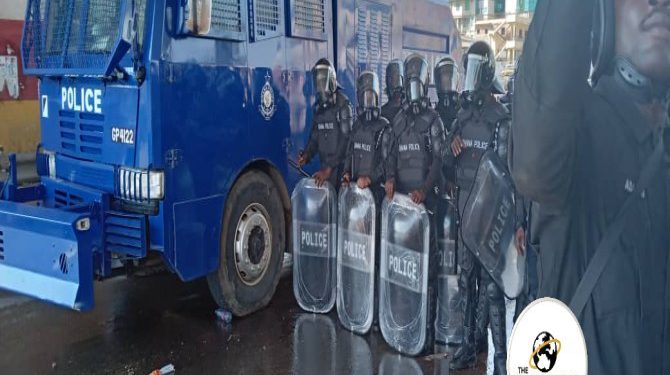 Arise Ghana Demo: Protestors Defied Court Order On Approved Routes; Attacked Us Without Provocation – Police