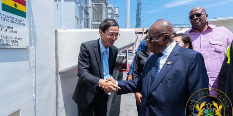 Akufo-Addo commissions US$ 40m 161kV Accra Bulk Supply Point