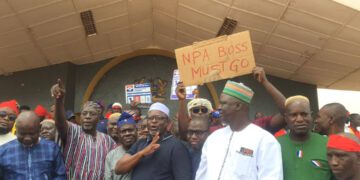 N/R: Aggrieved NPP youth protest closure of chairman Samba’s filling stations