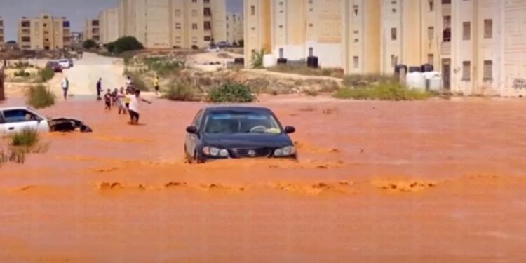 Hundreds feared dead after Mediterranean storm Daniel lashes Libya