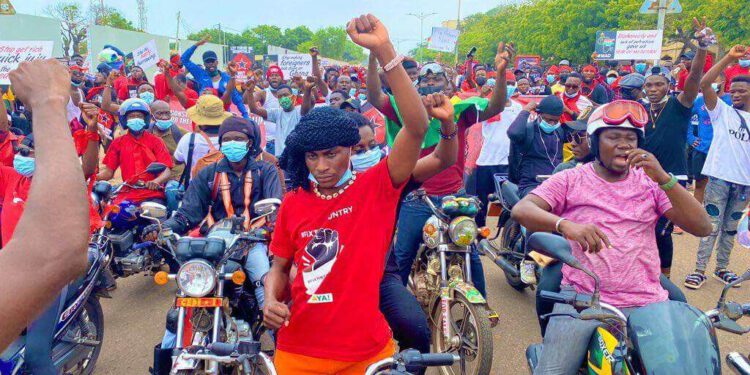#OccupyJulorbiHouse demo: Group defies Police to protest; Over 50 members arrested