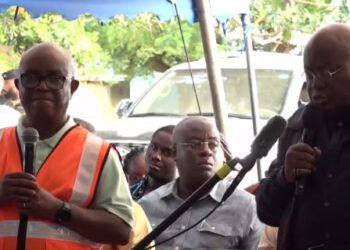 Volta dam spill: Prez visits affected areas; pledges immediate and coordinated support