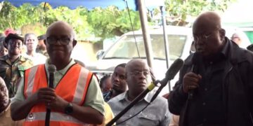 Volta dam spill: Prez visits affected areas; pledges immediate and coordinated support