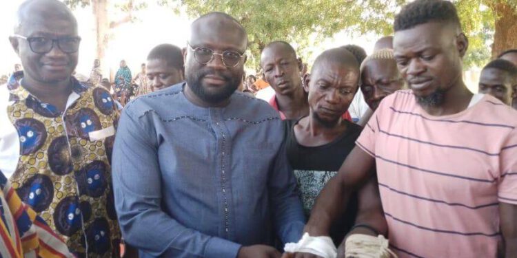 Binduri MP, Pusiga PC donate to victims of Garu-Tempane military brutality
