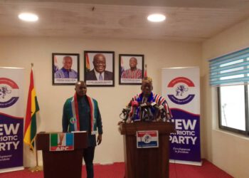 Nigeria’s APC pays courtesy call on NPP leadership