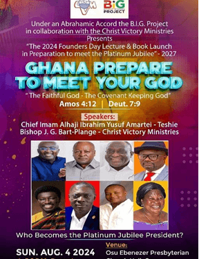 KUMASI PROPHETS TO INVADE ACCRA ON SUNDAY 4TH AUGUST FOUNDERS DAY