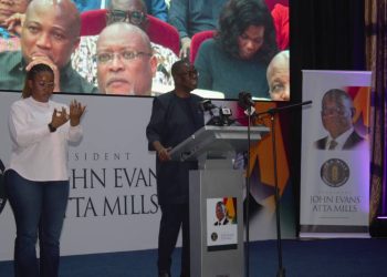 Guest speaker at the lecture, Kwasi Pratt Jnr