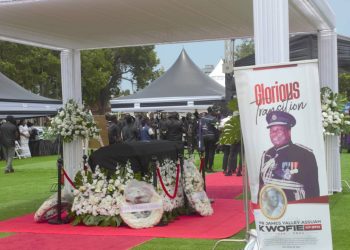 State lays former IGP James Kwofie to rest