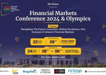 Maiden ACI Ghana Financial Markets conference comes off from Aug 22 to 24