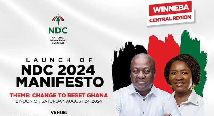 NDC to present manifesto today
