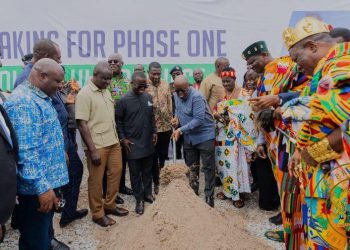 W/R: Prez cuts sod for phase 1 of Petroleum Hub project