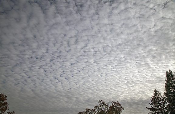 When The Clouds Cover The Sky