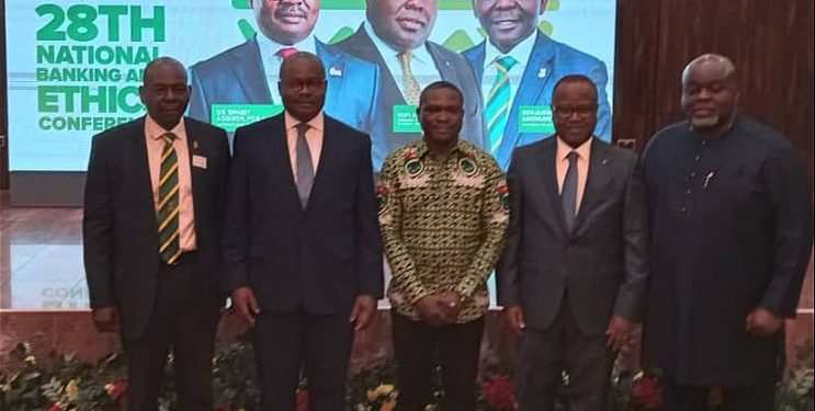 BOG Governor, others at 28th National Banking and Ethics Conference