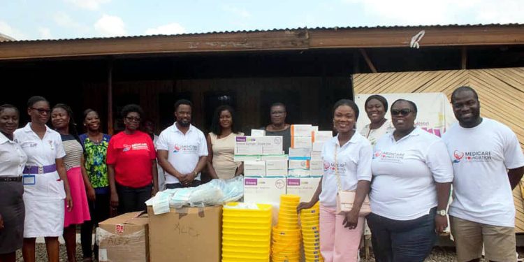 Medicare Foundation donates medical supplies to Madina and Adabraka Polyclinics