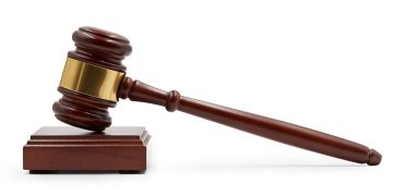 A gavel