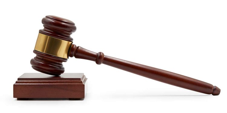 A gavel