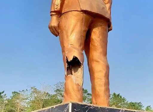 Police probe vandalism of Akufo-Addo’s statue in Sekondi