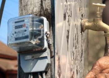 electricity and water illustration