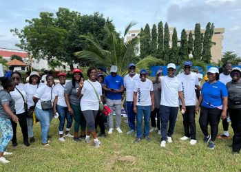 CIHRM, UGBS lead health walk to raise awareness for HR Professorial Chair
