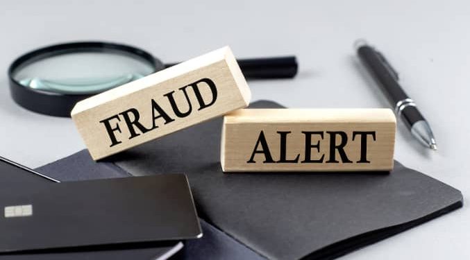 Fraud alert