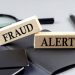 Fraud alert