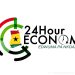 The 24-hour economy logo