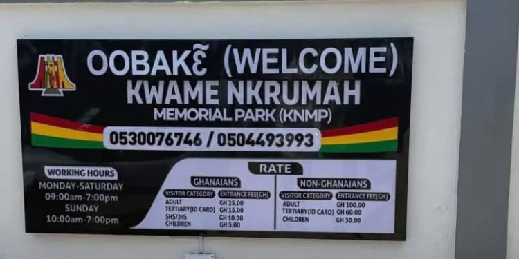 GTA denies claims of signage change at Kwame Nkrumah Memorial Park