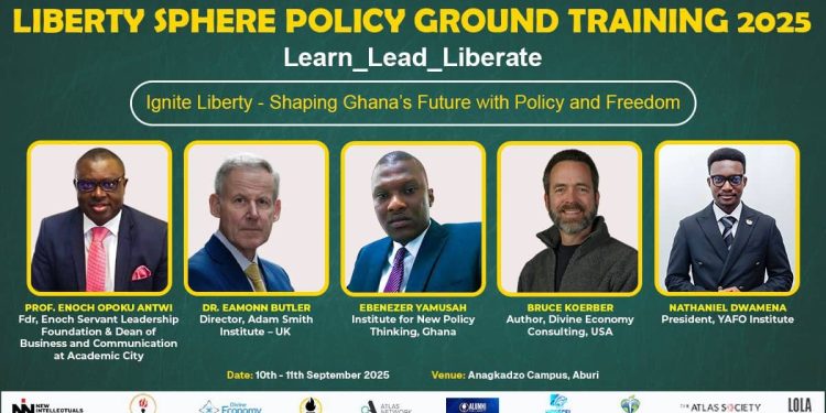 YAFO Institute gears up to host flagship policy training event, Liberty Sphere 2025
