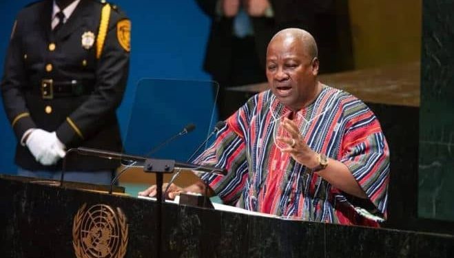 Mahama demands UN security council reform, calls for end to Gaza atrocities