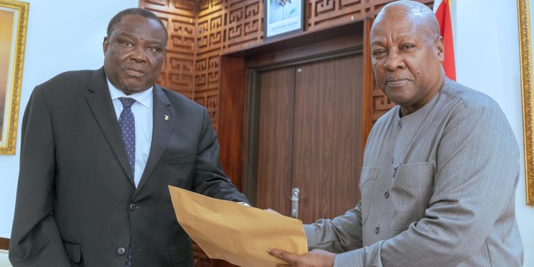 Mahama receives committee report on CJ Torkornoo inquiry