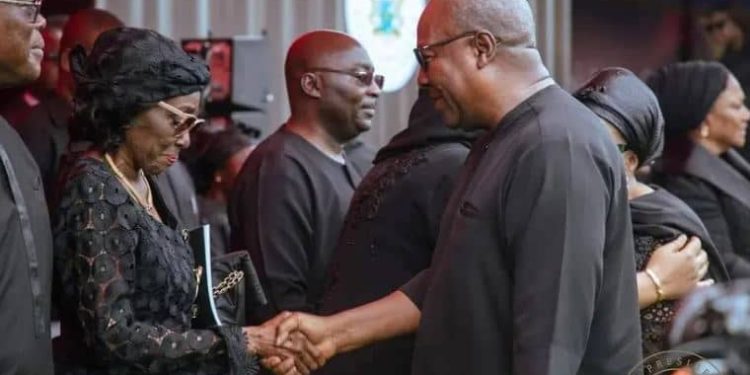 3 days of national mourning declared for late Mrs. Rawlings