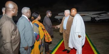 German President Steinmeier arrives in Ghana for three-day state visit