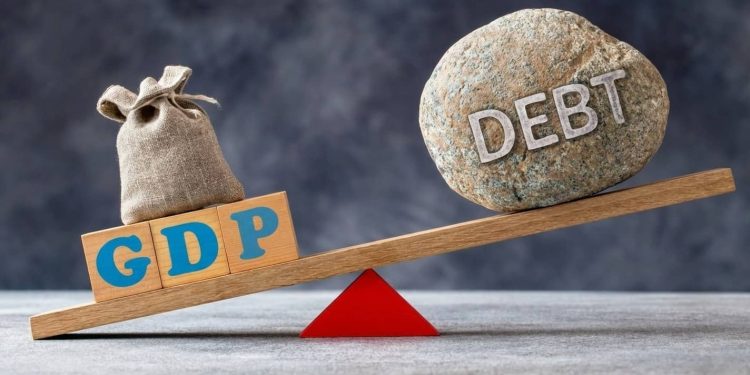 Ghana’s public debt drops to 45.5% of GDP from 61.8% in one year