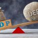 Ghana’s public debt drops to 45.5% of GDP from 61.8% in one year