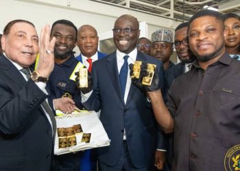 Government inspects first gold refined under GoldBod agreement