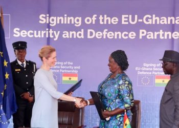 Ghana, EU sign security pact to tackle rising threats