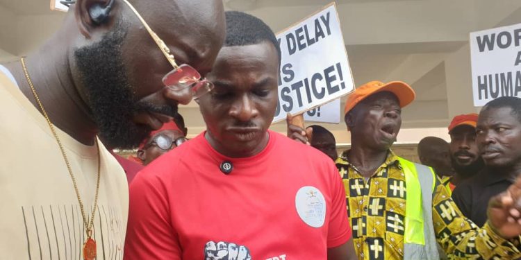 Unpaid railway workers stage protest over delayed salaries, unmet promises