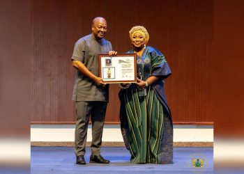 Media icon Oheneyere Gifty Anti honoured with prestigious Head of State Legacy Award